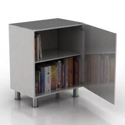 Old Books Stack 3d model