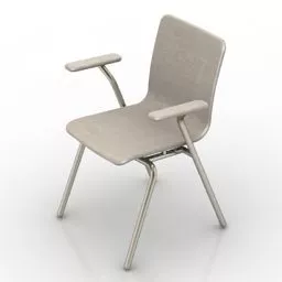 Coffee Armchair For Restaurant 3d model