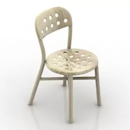 Modernism Upholstered Chair Nimrod 3d model