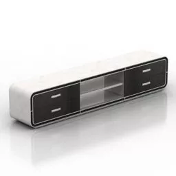 Low Locker Smooth Edge 3d model