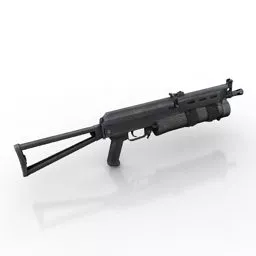 Military Gun Pp19 3d model