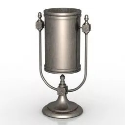 Medieval Trash Bin 3d model