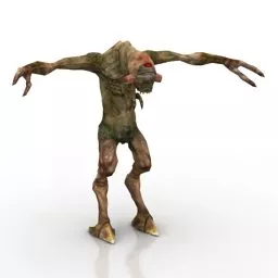 Half Life Game Character 3d model