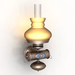 Pendant Lamp With Four Shades 3d model