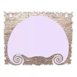 Decorative Mirror Antique 3d model