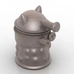 Droid Monitor Halo 3d model