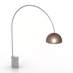 Torchere Floor Lamp Floss 3d model