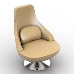 Upholstered Sofa Tufted Style 3d model