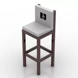 Chinese Window Frame Square Shape 3d model