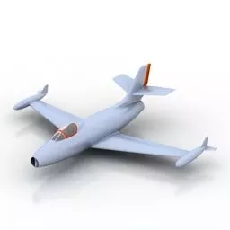 Small Personal Airplane 3d model