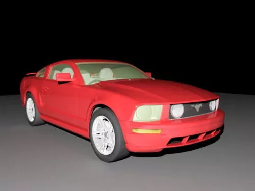 Ford F250 Pickup Car 3d model