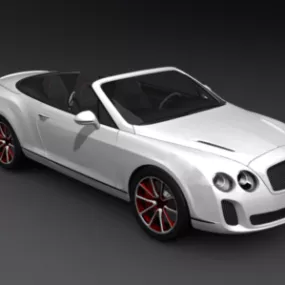 Bentley Continental Gt 2011 Car 3d model