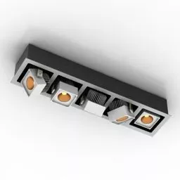 Luster Bravo Lamp Spot 3d model Luster Bravo Lamp Spot 3d model