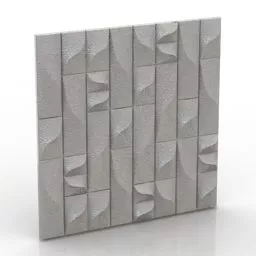 Panel 3d wall decoration 3d model Panel 3d wall decoration 3d model