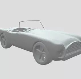 Vintage Ace Car 953 3d model