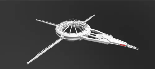 Eclipse Spaceship, Star Destroyer Spacecraft 3d model