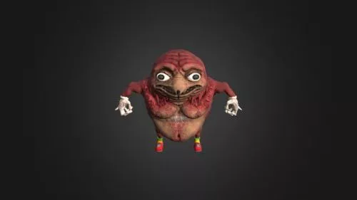 Mechanical Anime Monster 3d model