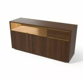 Mango Wood Sideboard 3d model