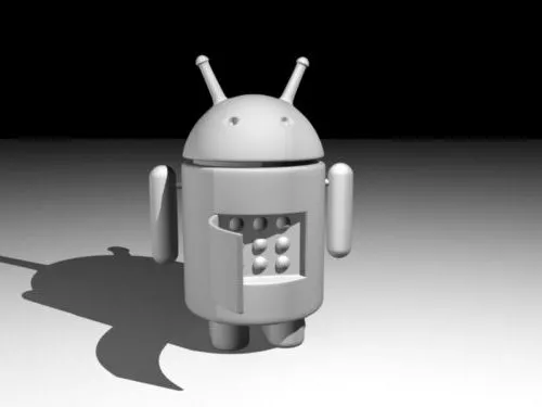 Android Robot Character 3d model Android Robot Character 3d model