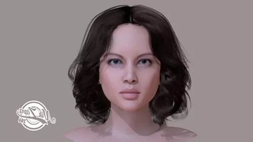 Femme Basic Poser Character 3d model
