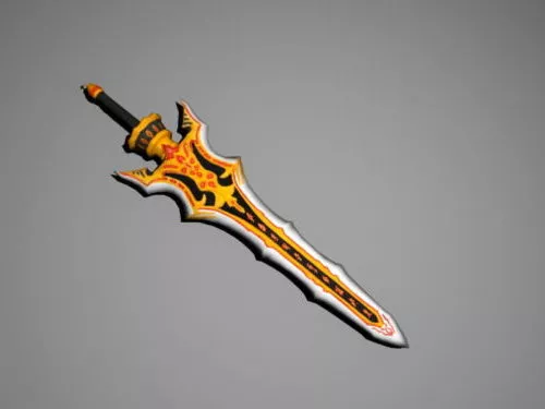 Magic Sword Gaming Design 3d model Magic Sword Gaming Design 3d model