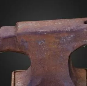 Rusty Anvil 3d model