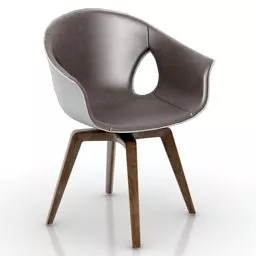 Modern Armchair Poltrona V1 3d model