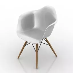 Armchair Eames Style 3d model