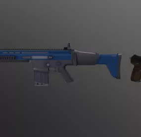Armory Rifle Gun 3d model