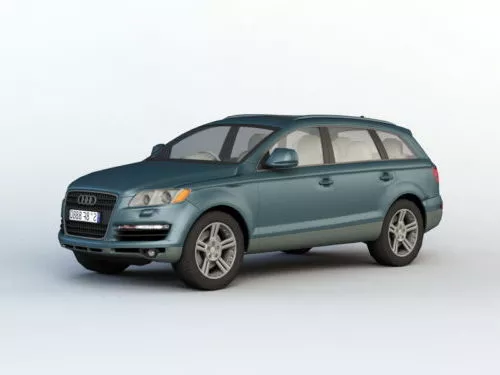 Audi Rsq Concept Lowpoly 3d model