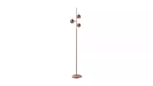 Austin Copper Floor Lamp 3d model Austin Copper Floor Lamp 3d model
