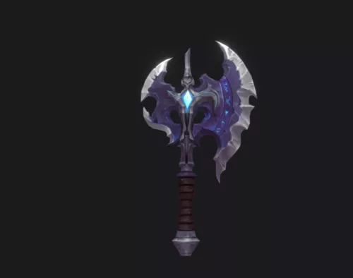 Gaming Demon Axe 3d model