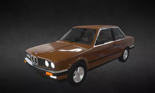 Bmw Roadster Coupe 3d model