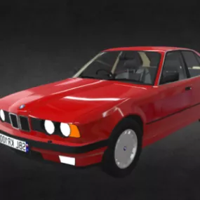 Bmw E34 Car 3d model