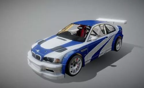 Bmw M3 Car V1 3d model Bmw M3 Car V1 3d model