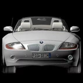 Bmw Z4 Roadster Convertible Car 3d model