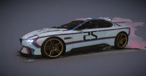 Racing Bmw Sport Car 3d model Racing Bmw Sport Car 3d model