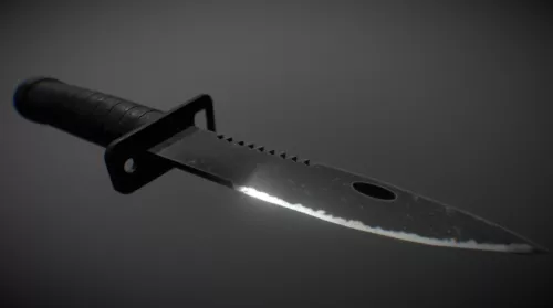 Sort Knife 3d model
