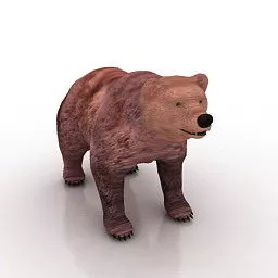 Brown Bear V1 3d model