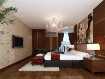 Bedroom Fashion Space Interior 3d model Bedroom Fashion Space Interior 3d model