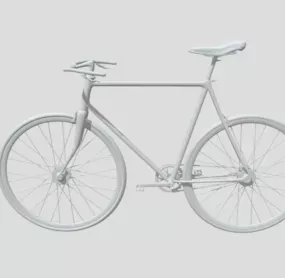 Touring Bicycle 3d model