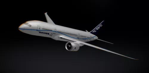 Aircraft Engine Module 3d model