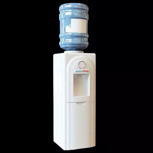 Bottled Water Cooler 3d model Bottled Water Cooler 3d model
