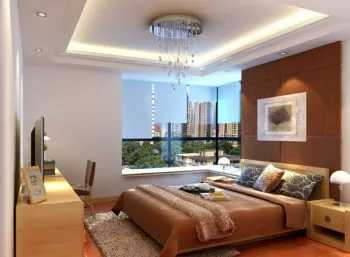 Bright Bedroom Modern Interior 3d model Bright Bedroom Modern Interior 3d model