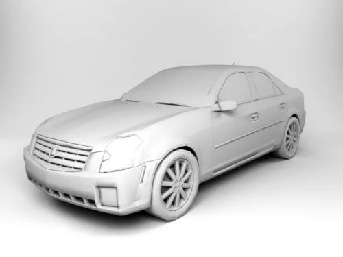 Cadillac Cts Car 3d model