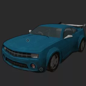 Sport Camaro Cel Car 3d model