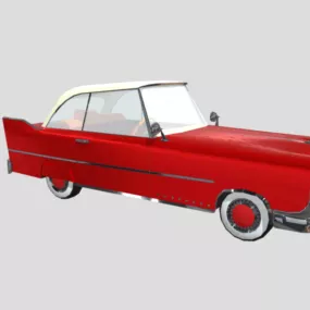 1960s Vintage Car 3d model