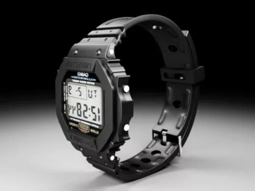 Casio Digital Wrist Watch 3d model Casio Digital Wrist Watch 3d model