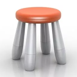 Ikea Kid Chairmammut 3d model