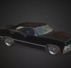 Chevrolet Impala 1967 Car 3d model